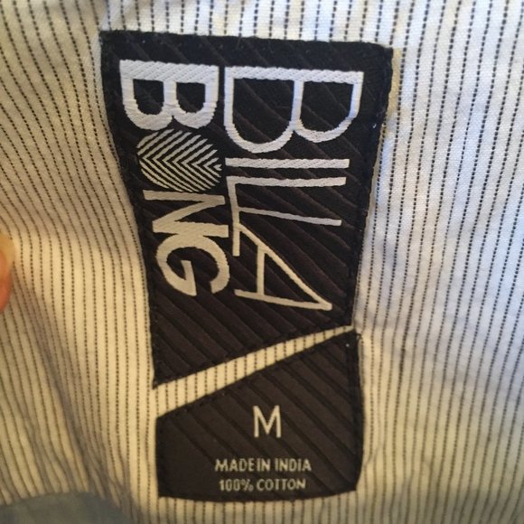BILLABONG 100% Cotton Button Up Shirt / Boy's M - Picture 8 of 9